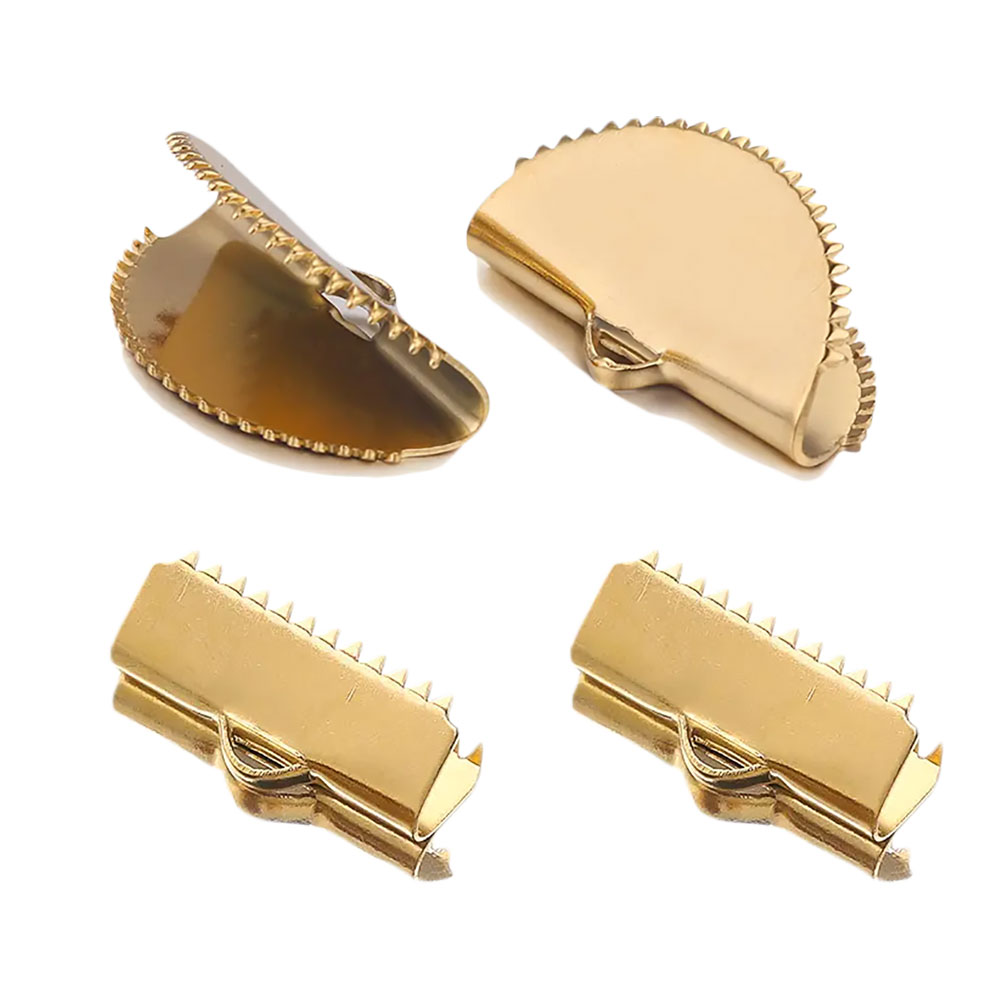 10~20pcs Stainless Steel Gold  - Ribbon Wired Satin ulasan dan harga