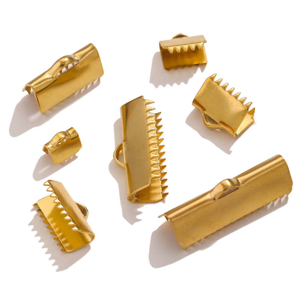10~20pcs Stainless Steel Gold  - Ribbon Wired Satin ulasan dan harga