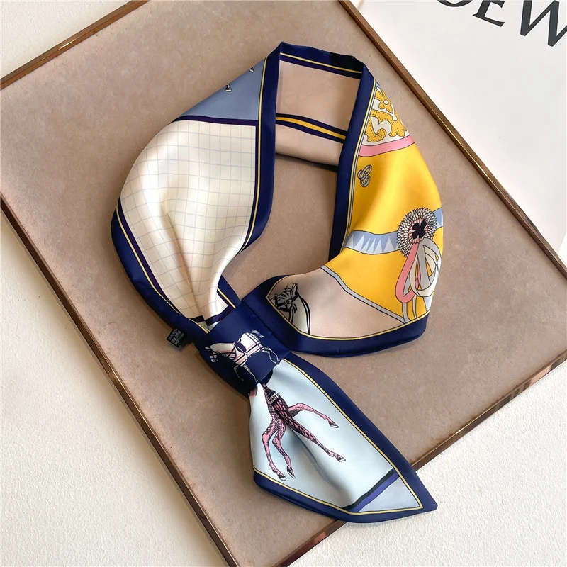 Luxury Brand Skinny Neckerchie - Ribbon Wired Satin ulasan dan harga