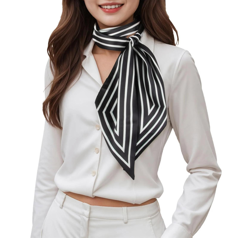 Fashion Stripes Hair Ribbon Sc - Ribbon Wired Satin ulasan dan harga