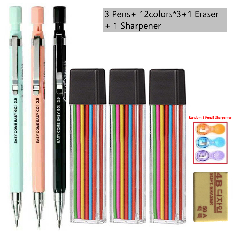 2.0mm Mechanical Pencil Set Wi - Staedtler Pencil Lumocolor ulasan dan harga