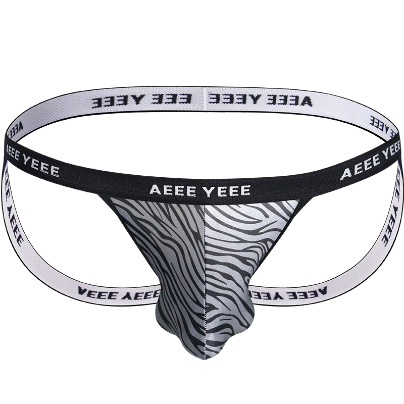 Men's Underwear Sexy Thong Sat - Ribbon Wired Satin ulasan dan harga