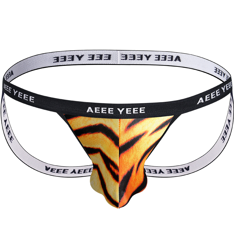 Men's Underwear Sexy Thong Sat - Ribbon Wired Satin ulasan dan harga