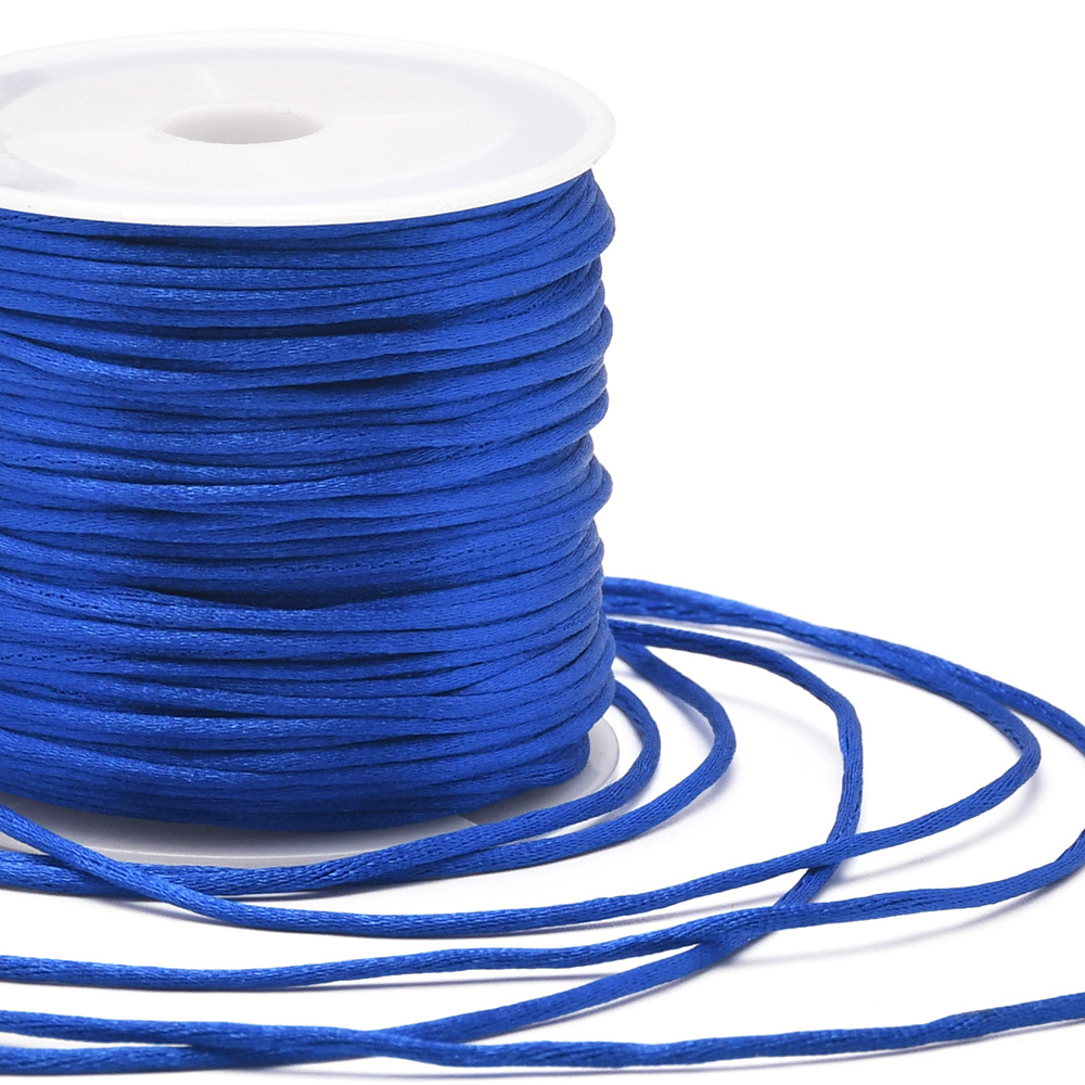 1.5mm Crafts Satin Rattail Cor - Ribbon Wired Satin ulasan dan harga
