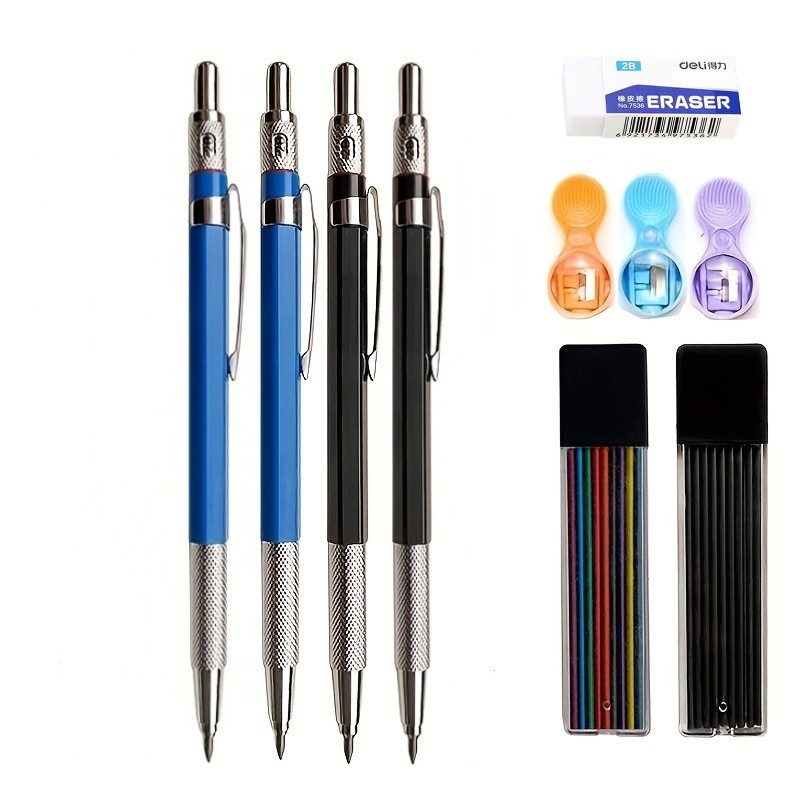 2.0mm Mechanical Pencil Set Bl - Staedtler Pencil Lumocolor ulasan dan harga
