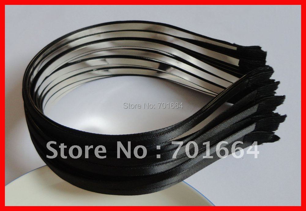 10PCS 5mm Black Satin Ribbon C - Ribbon Wired Satin ulasan dan harga