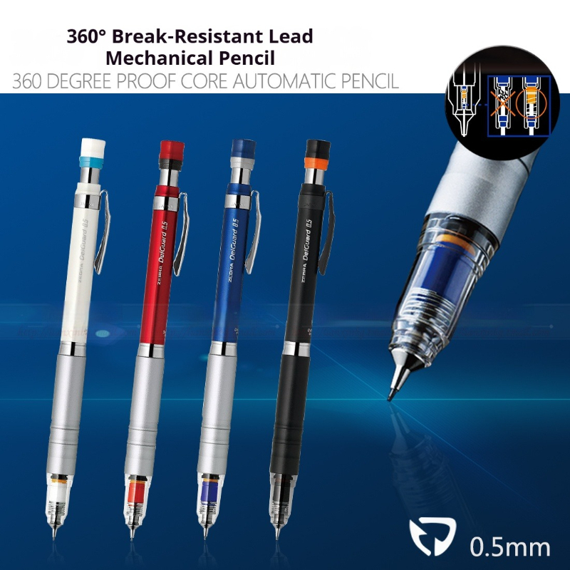 Japanese ZEBRA DelGuard MA86 M - Staedtler Pencil Lumocolor ulasan dan harga
